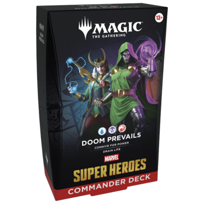 Commander Marvel SUPER HEROES - Doom Prevails