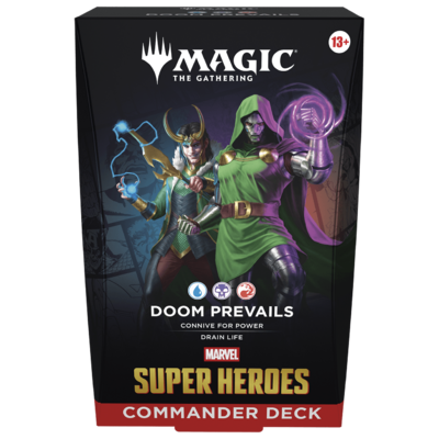 Commander Marvel SUPER HEROES - Doom Prevails