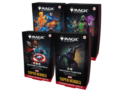 Commander: Marvel SUPER HEROES Deck Set