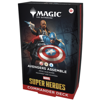Commander Marvel SUPER HEROES - Avengers Assemble