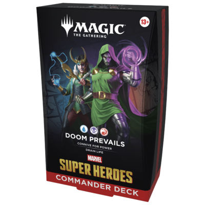 Commander Marvel SUPER HEROES - Doom Prevails