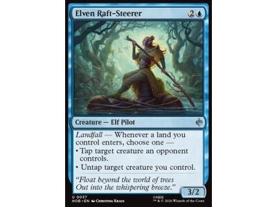 Elven Raft-Steerer