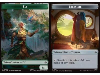 Elf Token (G 1/1) // Treasure Token
