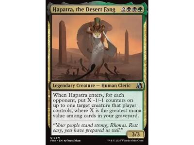 Hapatra, the Desert Fang