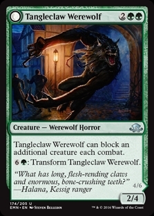 Tangleclaw Werewolf / Fibrous Entangler