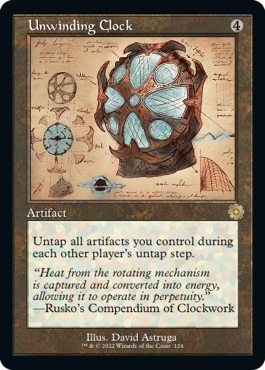 Unwinding Clock (V.2)