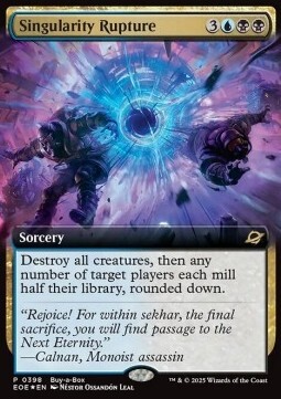 Singularity Rupture