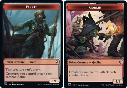 Pirate Token (R 1/1) // Goblin Token (R 1/1 )