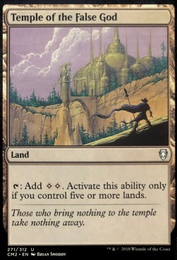 Temple of the False God