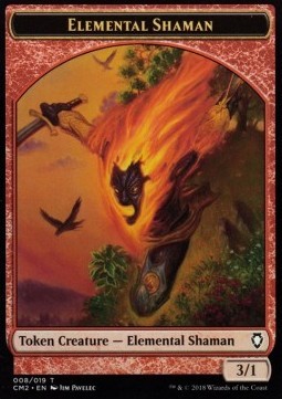 Elemental Shaman Token (Red 3/1)