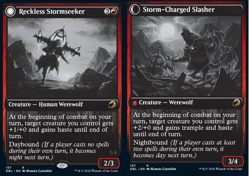 Reckless Stormseeker // Storm-Charged Slasher