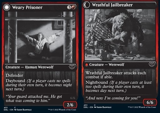 Weary Prisoner // Wrathful Jailbreaker