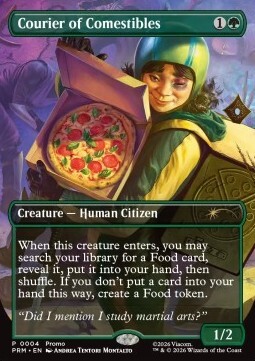 Courier of Comestibles