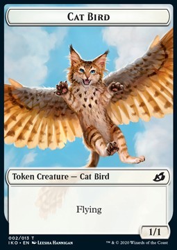 Cat Bird Token (White 1/1)