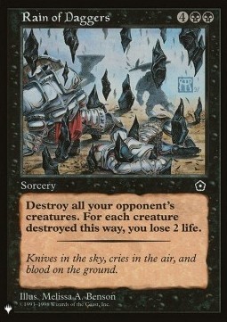 Rain of Daggers