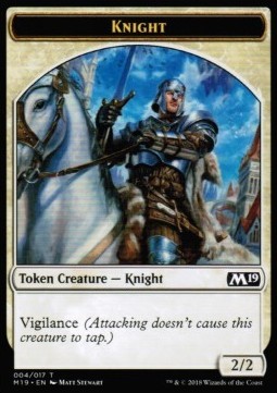 Knight Token Vigilance (White 2/2)