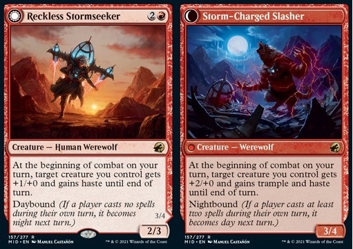 Reckless Stormseeker // Storm-Charged Slasher