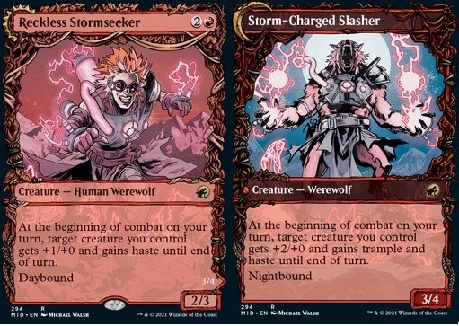 Reckless Stormseeker // Storm-Charged Slasher