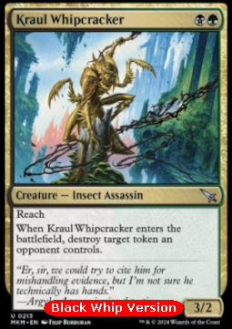 Kraul Whipcracker (BLACK Whip Version)