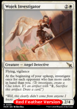 Wojek Investigator (RED Feather Version)