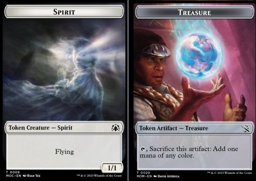 Spirit Token (W 1/1) // Treasure Token