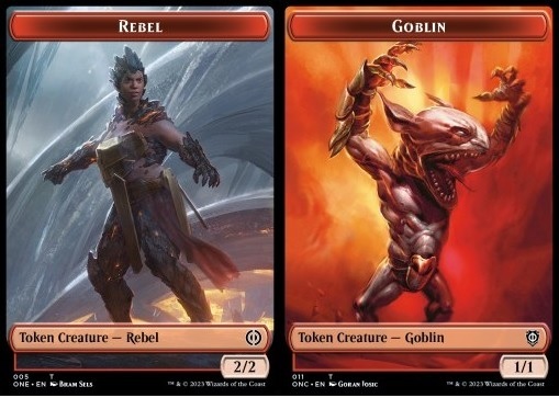 Rebel Token (R 2/2) // Goblin Token (R 1/1)