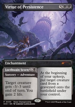 Virtue of Persistence // Locthwain Scorn