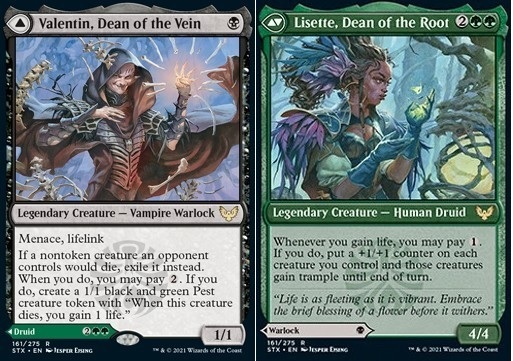 Valentin, Dean of the Vein // Lisette, Dean of the Root