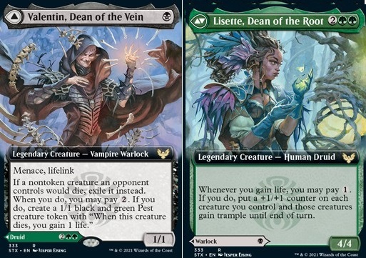 Valentin, Dean of the Vein // Lisette, Dean of the Root