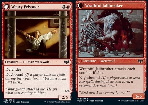 Weary Prisoner // Wrathful Jailbreaker