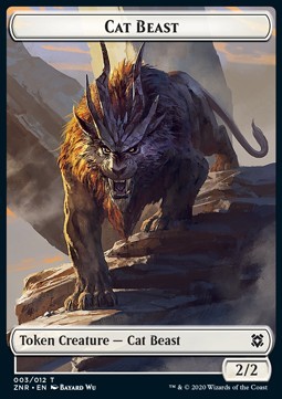 Cat Beast 2/2 token