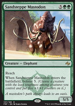 Sandsteppe Mastodon