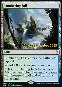 Lumbering Falls
