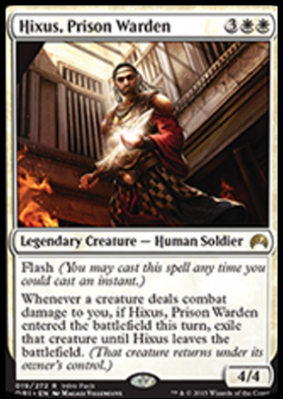 Hixus, Prison Warden