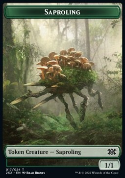 Saproling Token (Green 1/1)