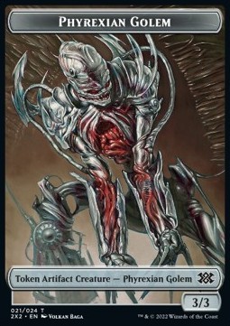 Phyrexian Golem Token (Artifact 3/3)