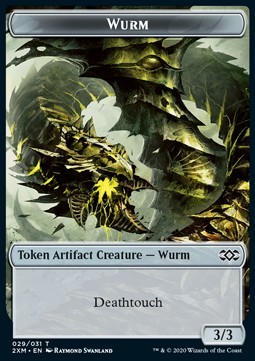 Wurm Token (Artifact 3/3 Deathtouch)