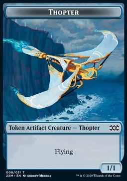 Thopter Token (Blue Artifact 1/1)