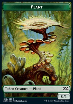 Plant Token (Green 0/1)