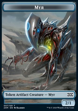 Myr Token (Blue Artifact 2/1)