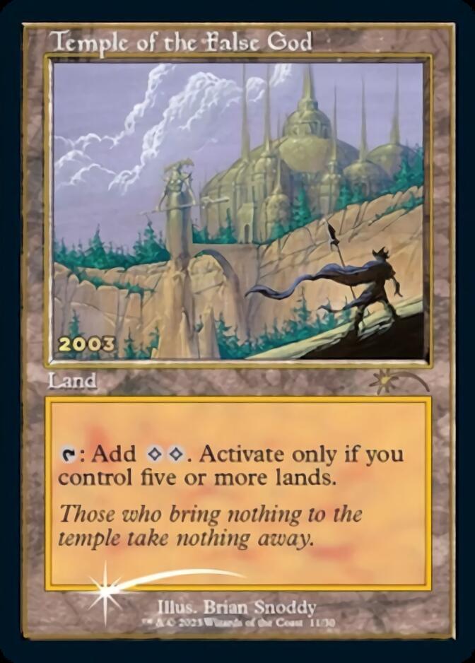 Temple of The False God