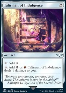 Talisman of Indulgence