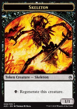 Skeleton Token (Black 1/1)