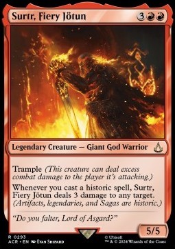 Surtr, Fiery Jötum