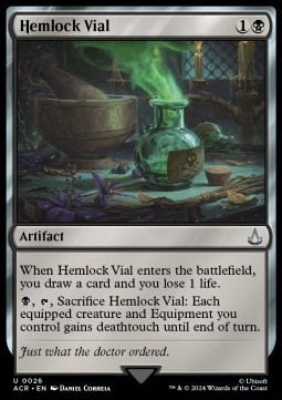Hemlock Vial