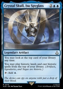 Crystal Skull, Isu Spyglass