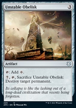 Unstable Obelisk
