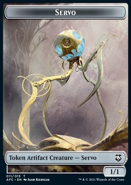 Servo Token (A 1/1) // Zombie Token (B 2/2)