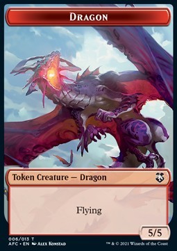 Dragon Token (R 5/5) // Dragon Spirit Token (RG 5/4)