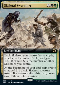 Skeletal Swarming